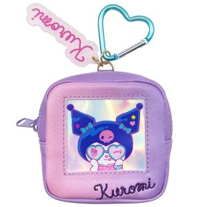 Kuromi Mini Zip Pouch (Kuromi Loves U)