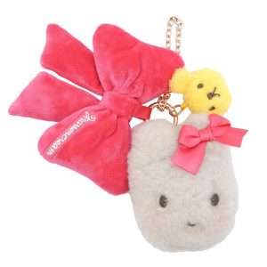 Marroncream Plush Mini Face Pouch (Teddy Friend Series)