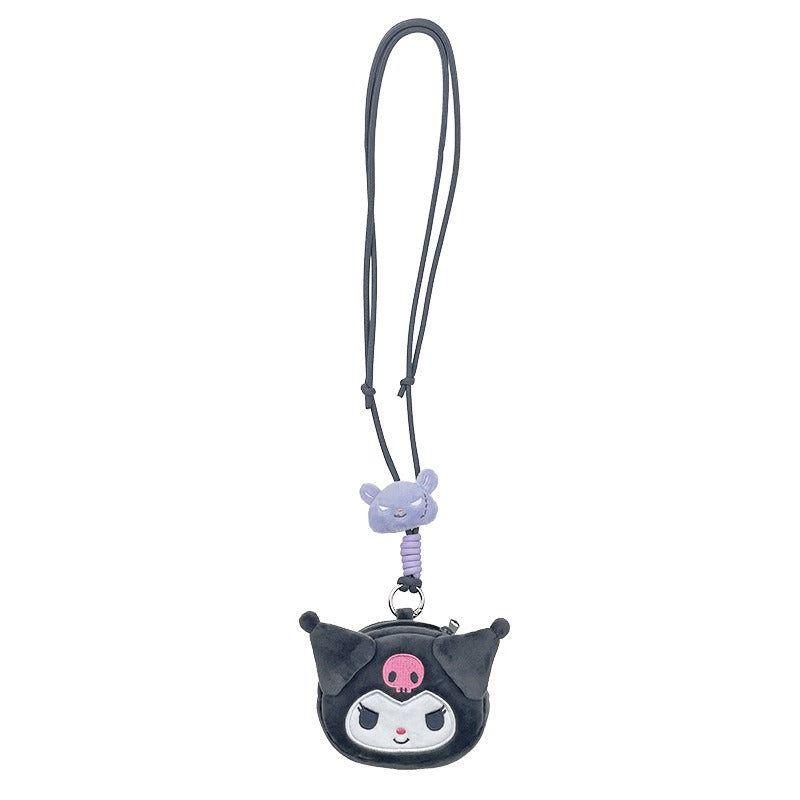 Kuromi 2-Way Bestie Lanyard Pouch - Image 2
