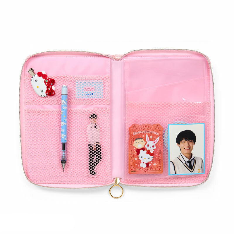 Sanrio Characters Travel Case (Strawberry News 50th Anniv. Series) - Image 2