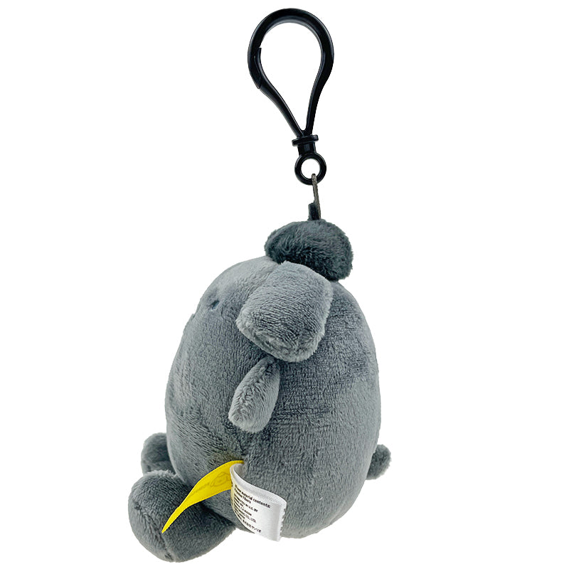 Pompompurin Plush Mascot Clip (Ash Monochrome Series) - Image 2