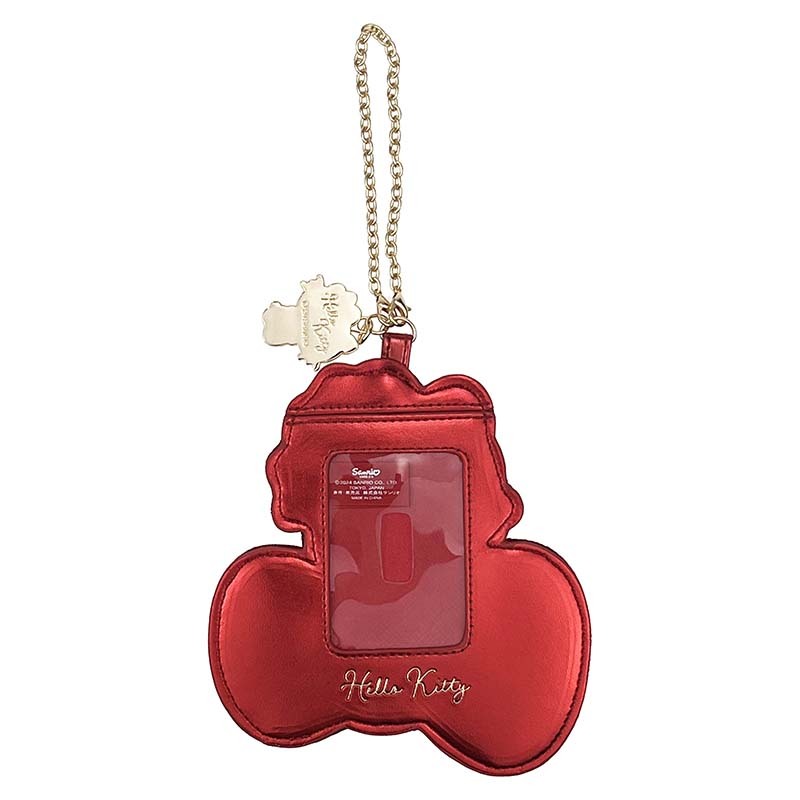 Hello Kitty 50th Anniv. ID Card Holder (Metallic Bow Series) - Image 2