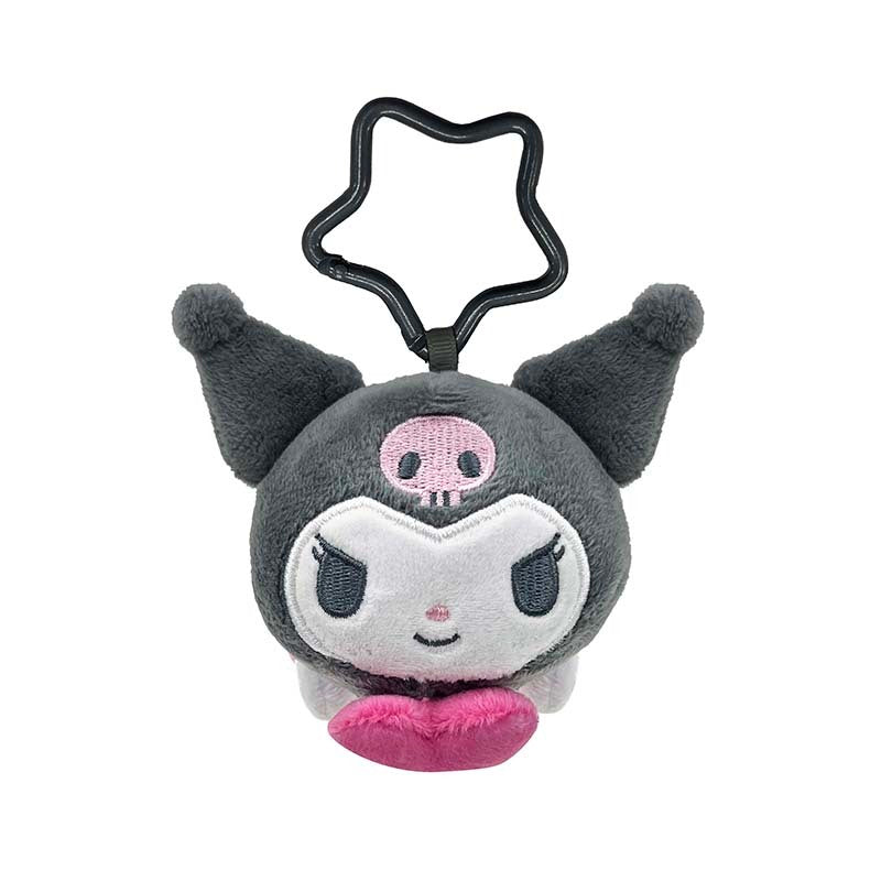 Kuromi Plush Measuring Tape Keychain