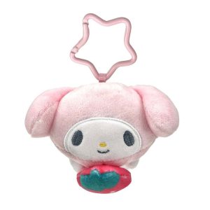 My Melody Plush Measuring Tape Keychain