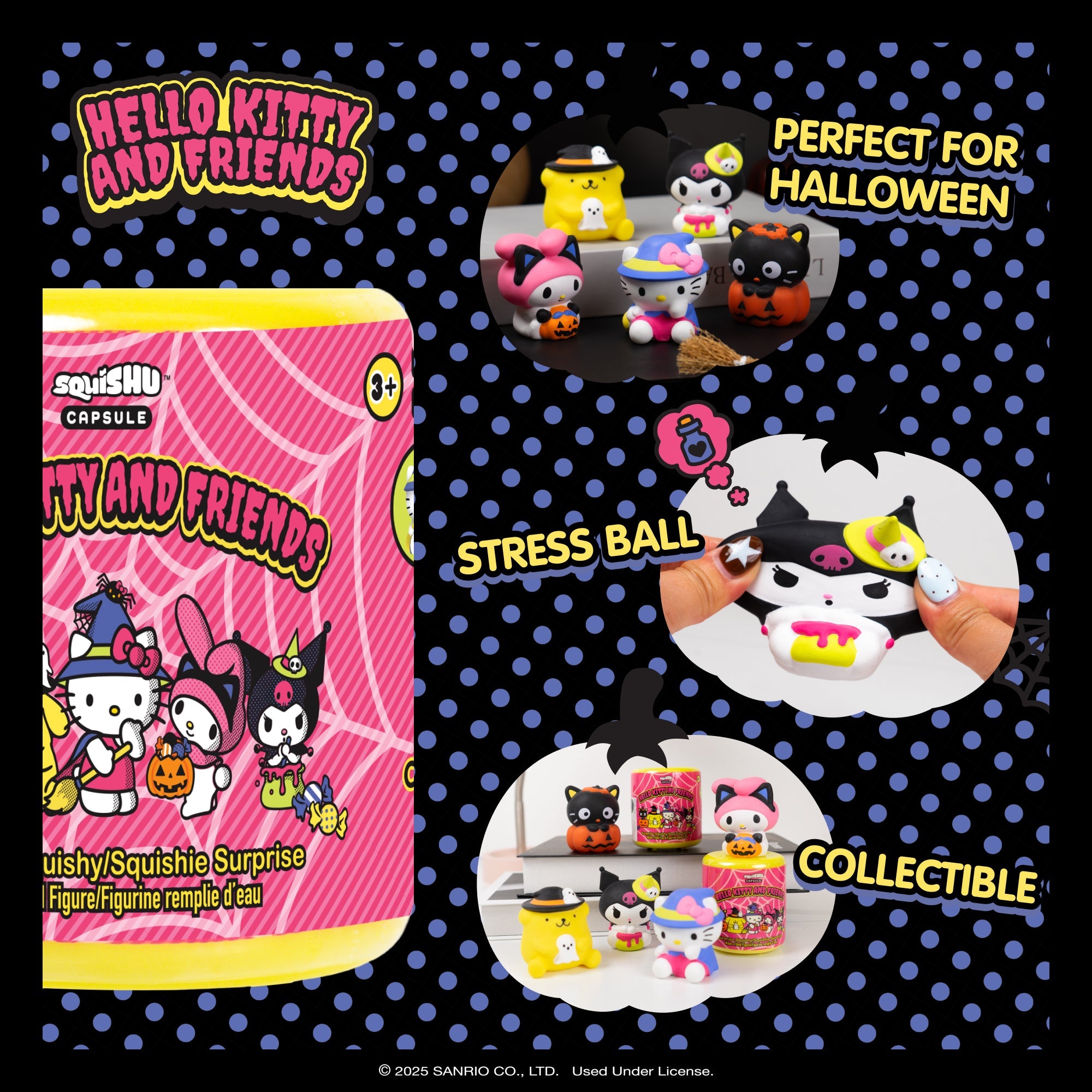Hello Kitty and Friends SquiSHU Halloween Capsule (Series 8) - Image 4