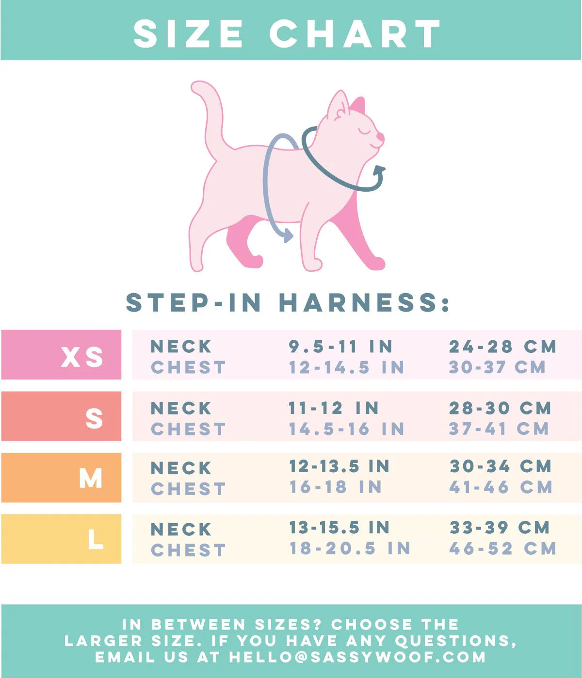 Cinnamoroll x Sassy Woof Cat Step-In Harness (Clouds) - Image 5