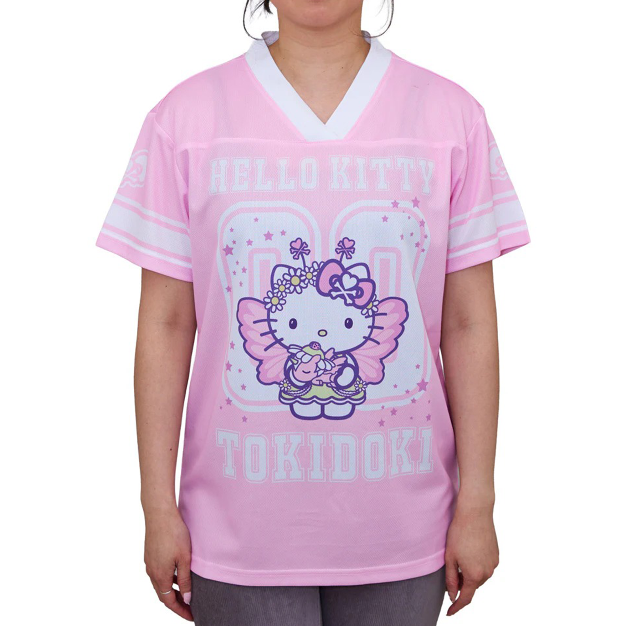 Hello Kitty x Tokidoki Twilight Jersey Tee (Butterfly Garden) - Image 3