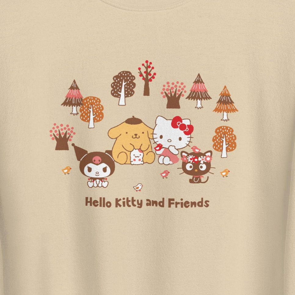 Hello Kitty and Friends Autumn Woods Classic Crewneck - Image 2