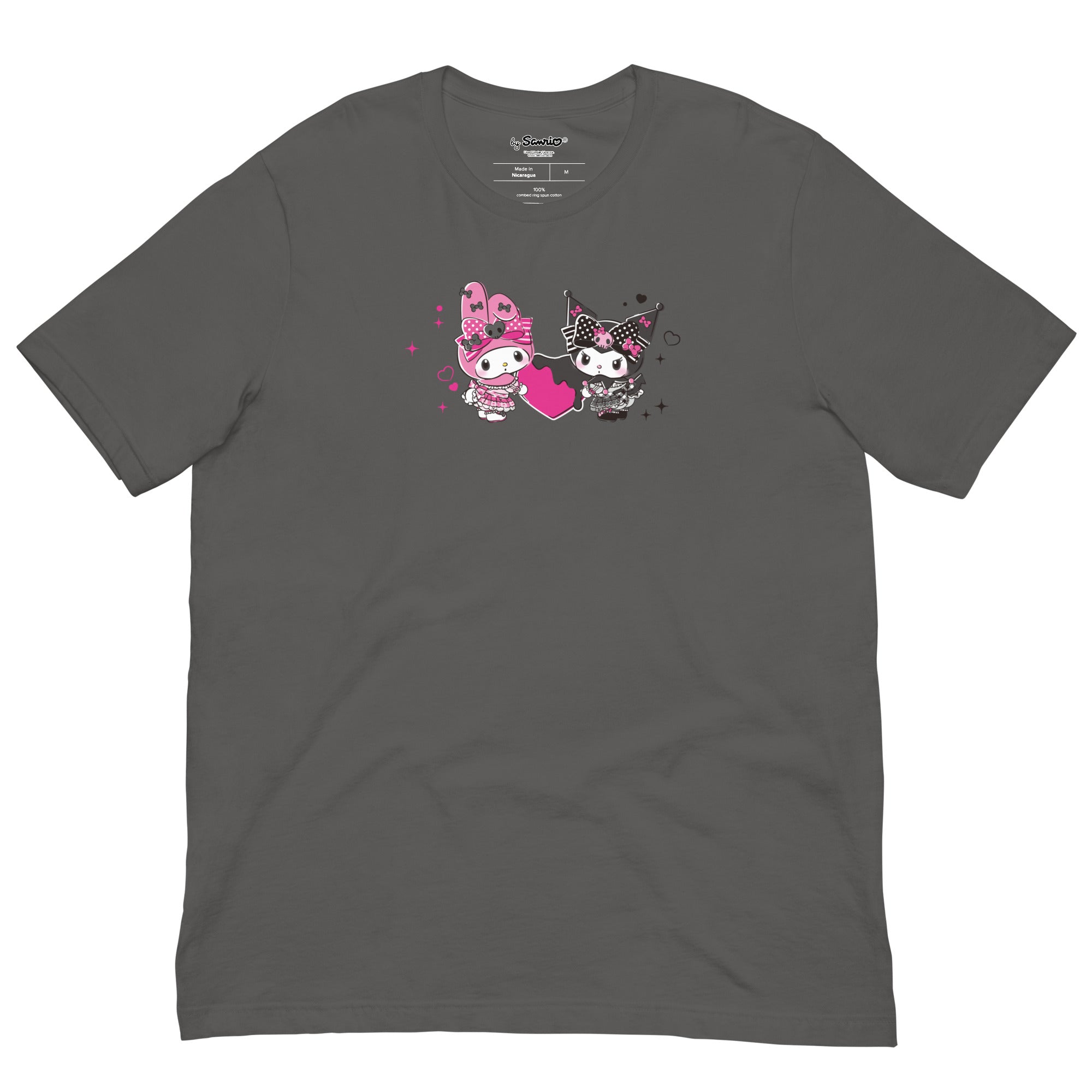 My Melody 50th Anniversary and Kuromi 20th Anniversary Tee (Hearts) - Image 7