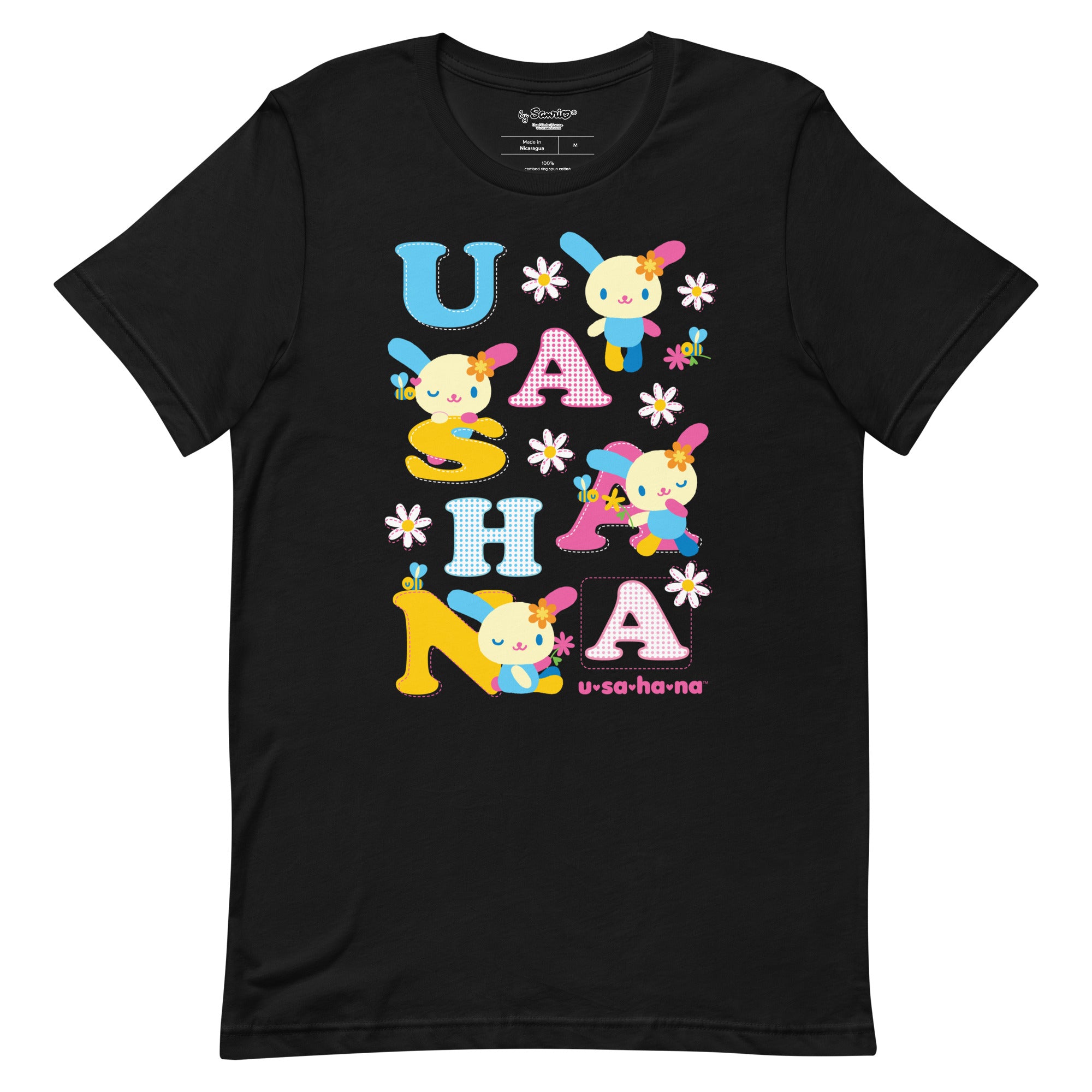 U*SA*HA*NA Scattered Letters Tee - Image 2