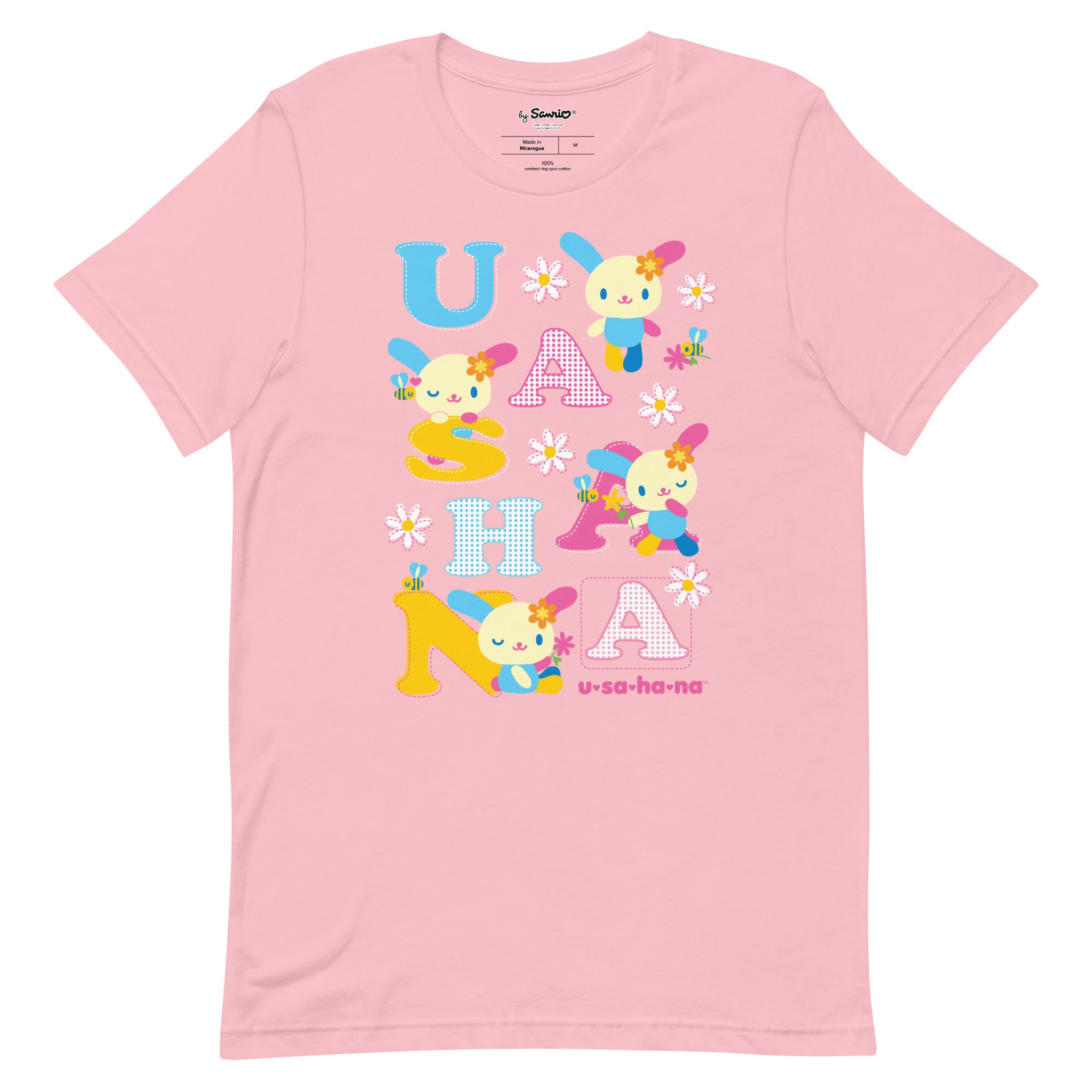 U*SA*HA*NA Scattered Letters Tee - Image 3