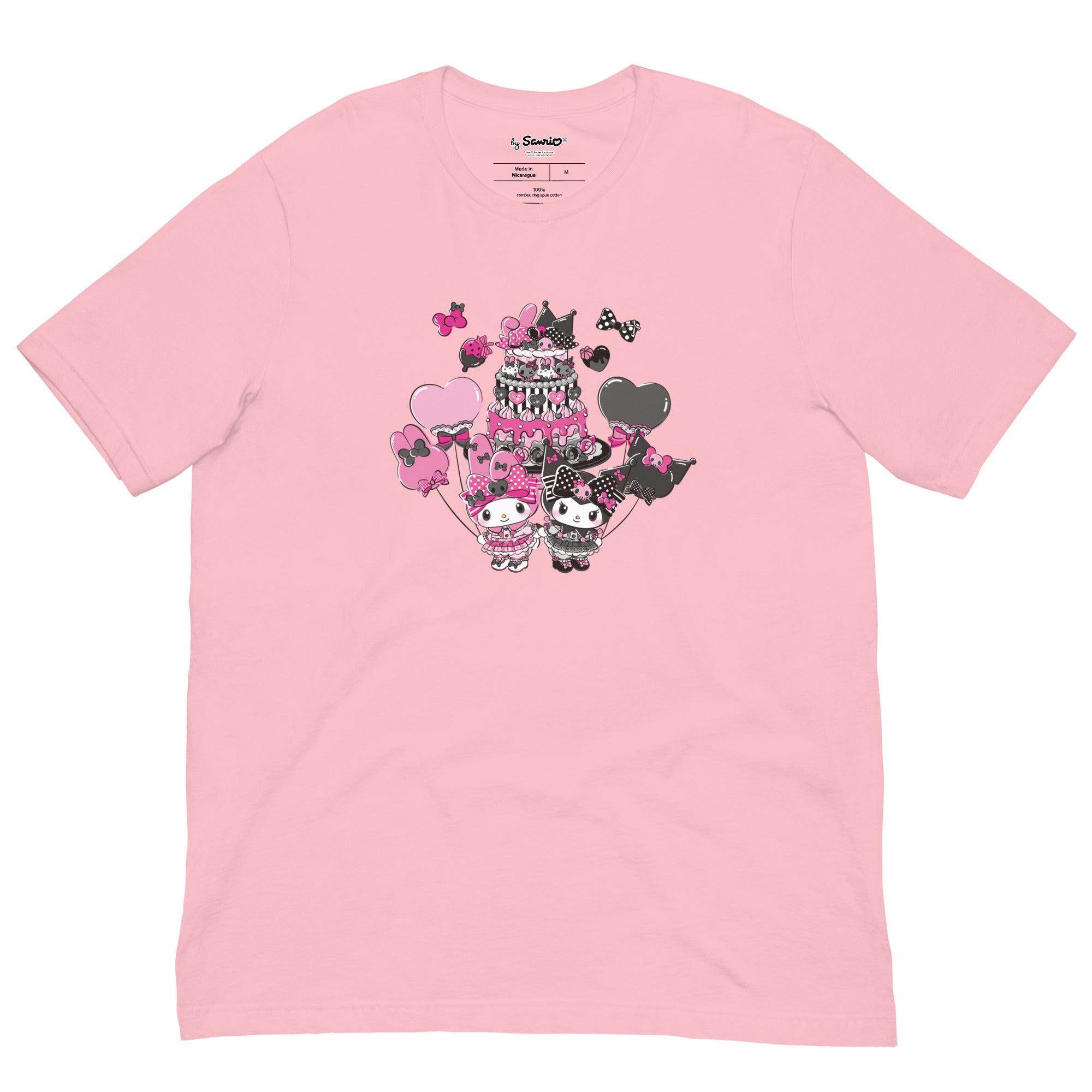 My Melody 50th Anniversary and Kuromi 20th Anniversary Tee (Cake) - Image 3