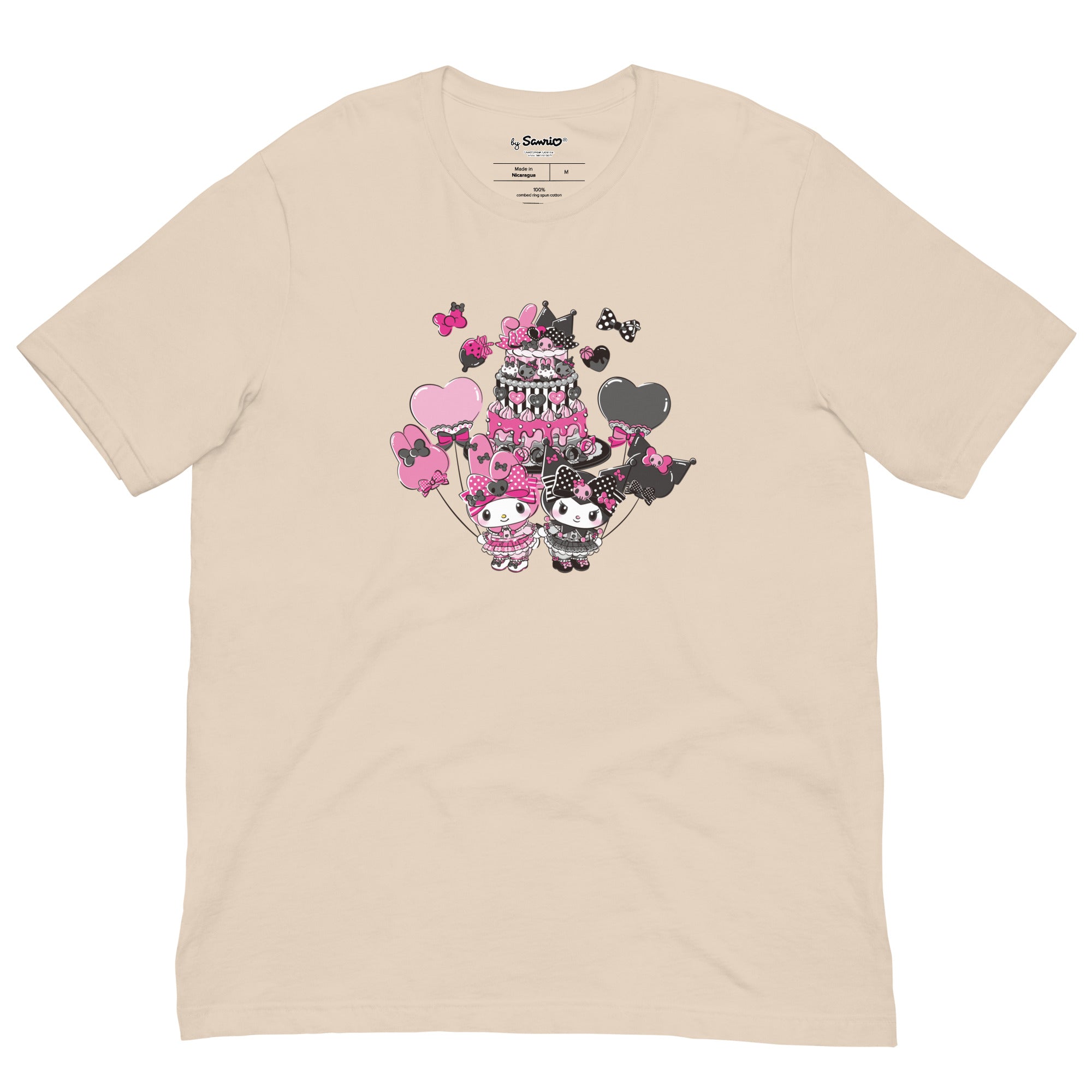 My Melody 50th Anniversary and Kuromi 20th Anniversary Tee (Cake) - Image 9