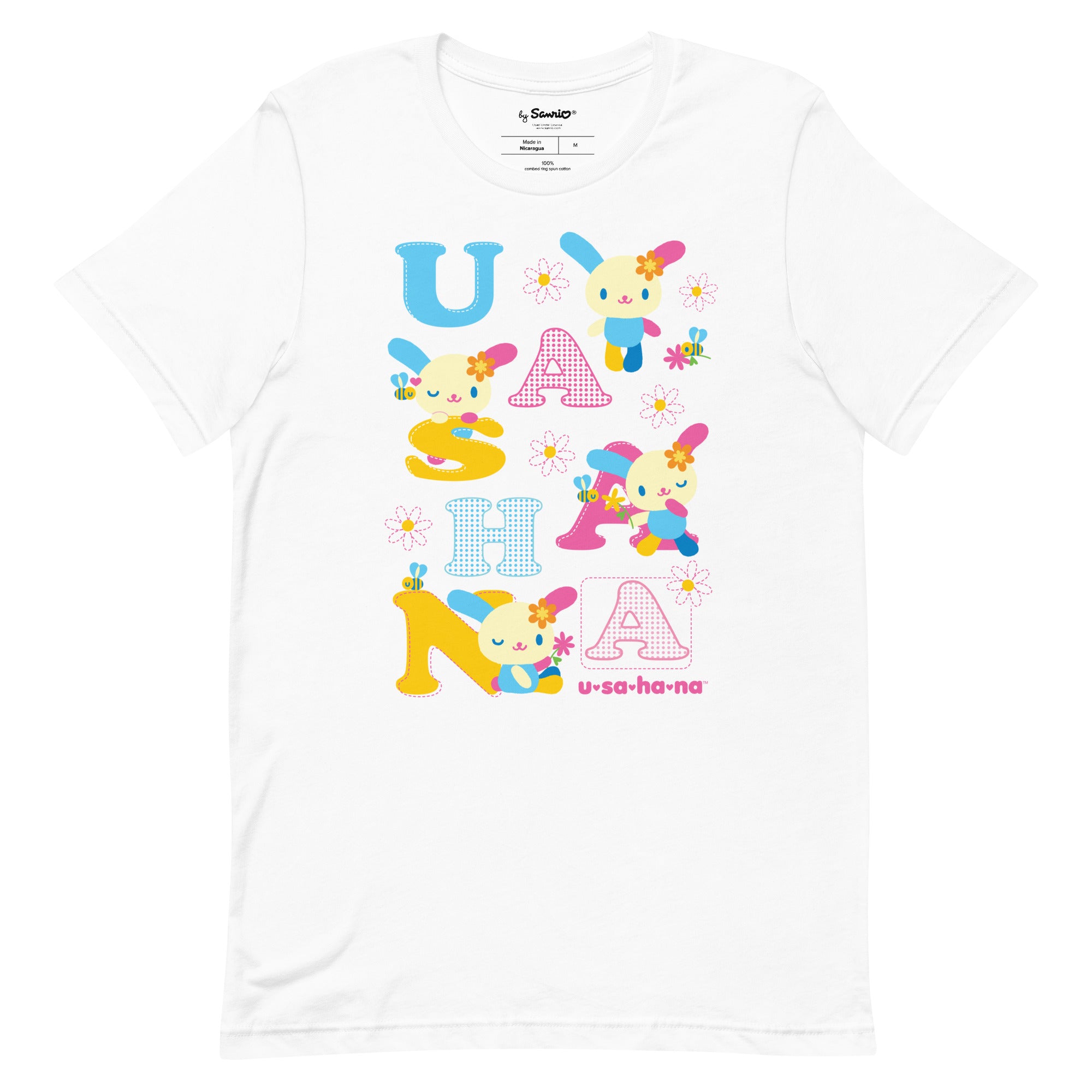 U*SA*HA*NA Scattered Letters Tee