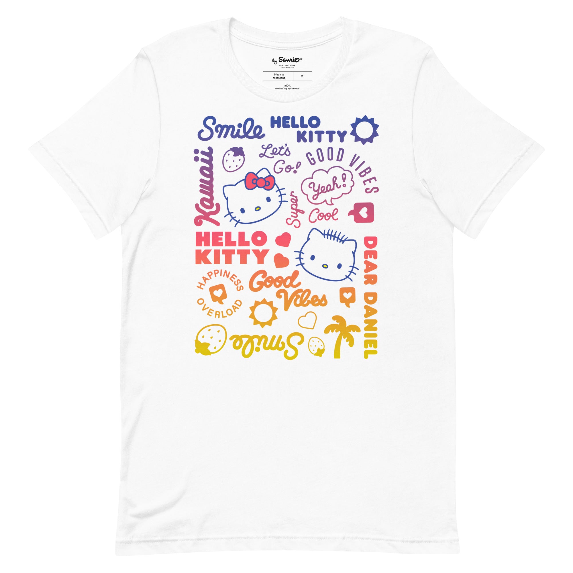 Hello Kitty & Dear Daniel Good Vibes Tee - Image 2
