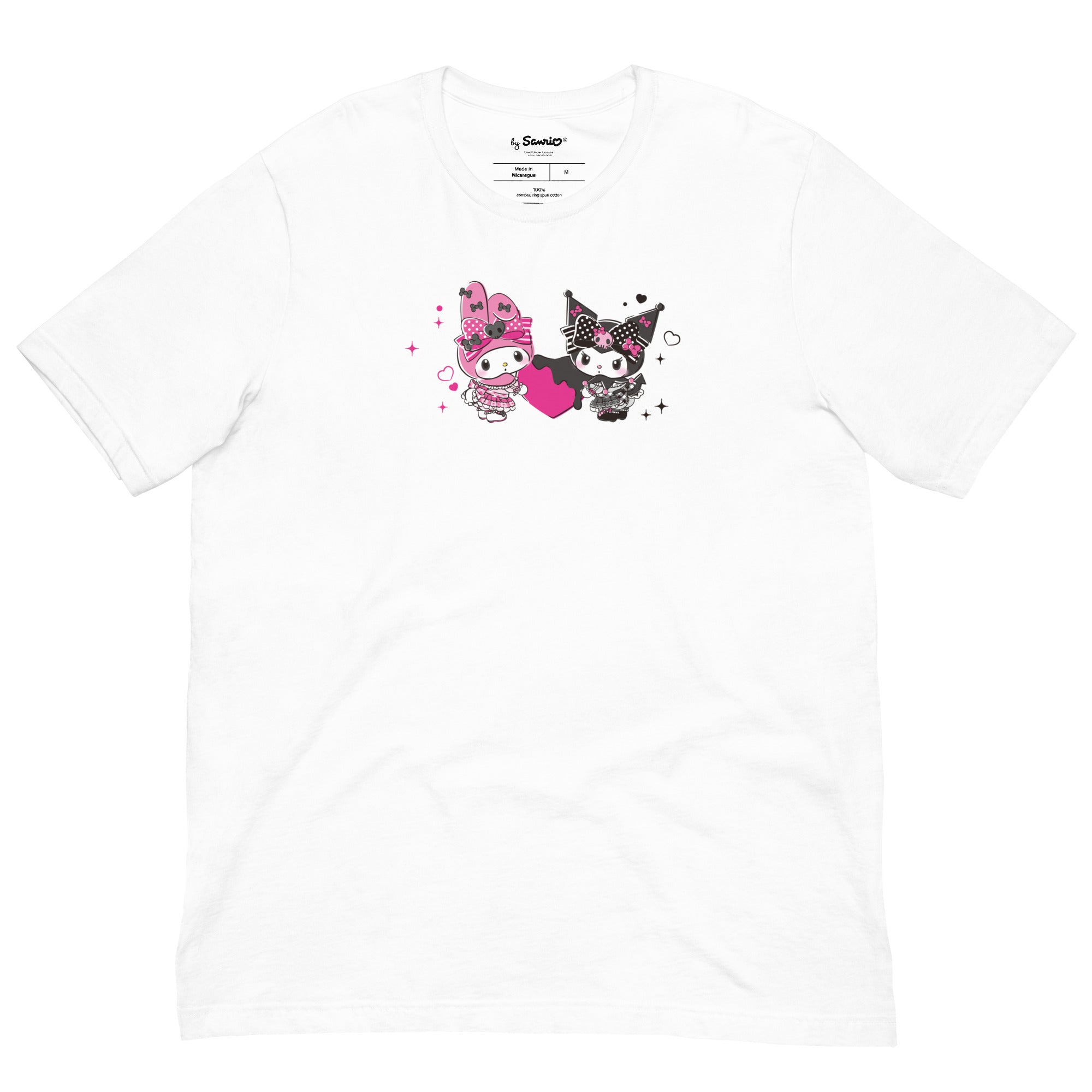 My Melody 50th Anniversary and Kuromi 20th Anniversary Tee (Hearts) - Image 10