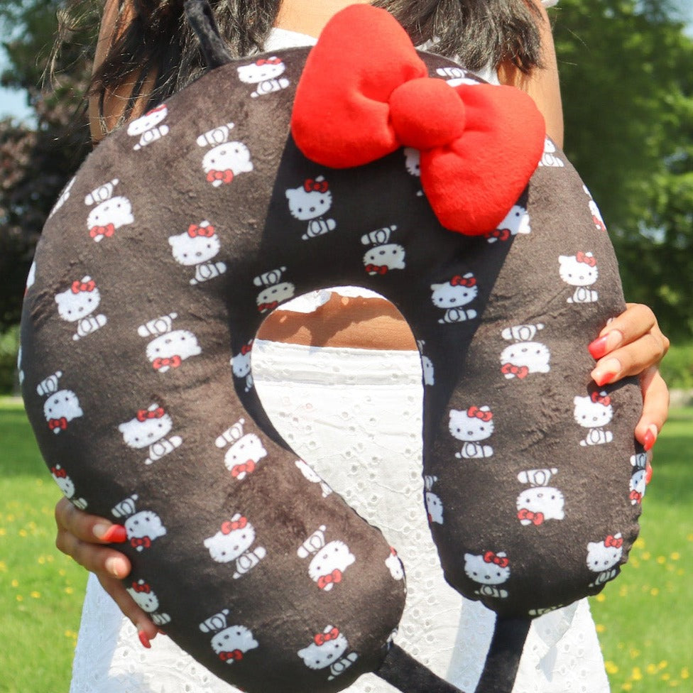 Hello Kitty x FUL Black Neck Pillow - Image 3
