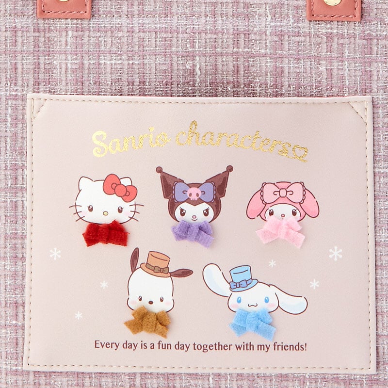 Sanrio Characters Tote Bag (Winter Tweed Series) - Image 3