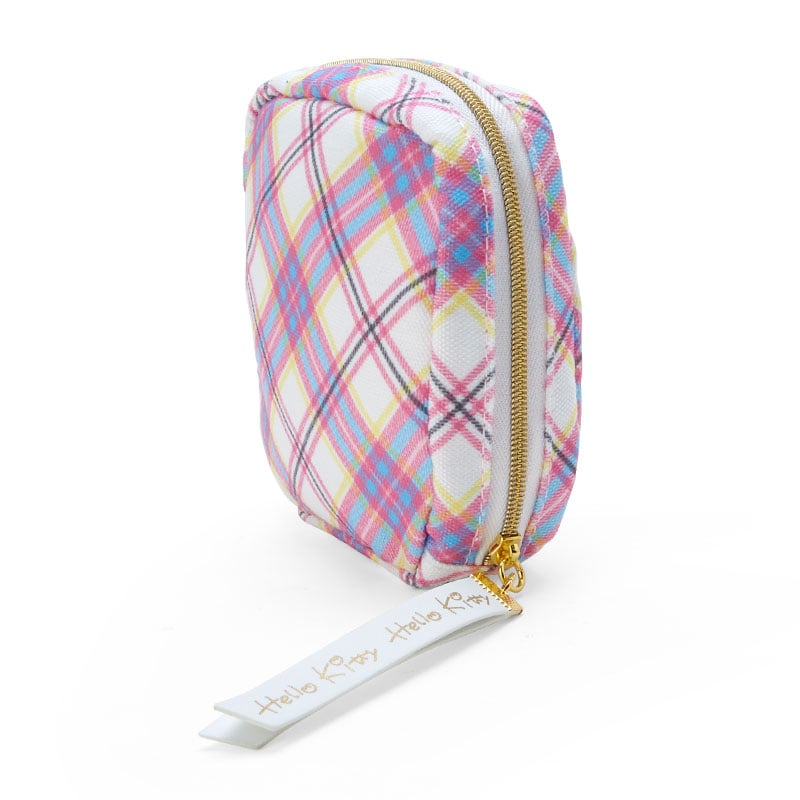 Hello Kitty Mini Zipper Pouch (Hello Kitty Dress Tartan Series) - Image 5