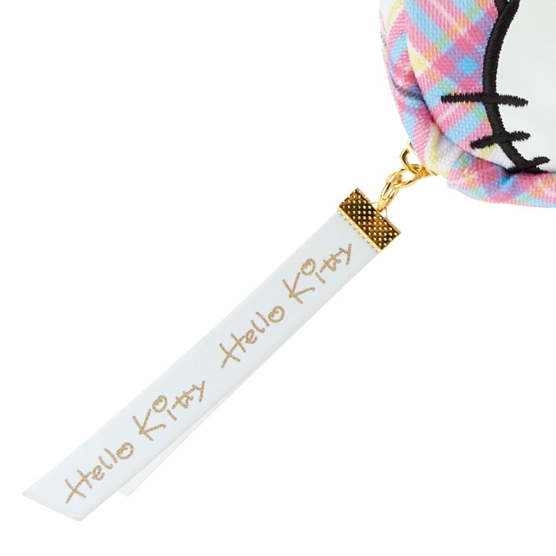Hello Kitty Mini Zipper Pouch (Hello Kitty Dress Tartan Series) - Image 4