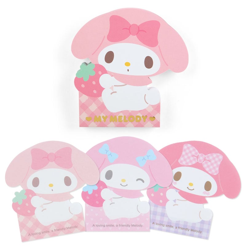 My Melody Die-cut Memo Pad (Expressions) - Image 2