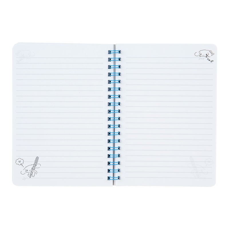 Cinnamoroll Lined Notebook (Elastic Closure) - Image 2
