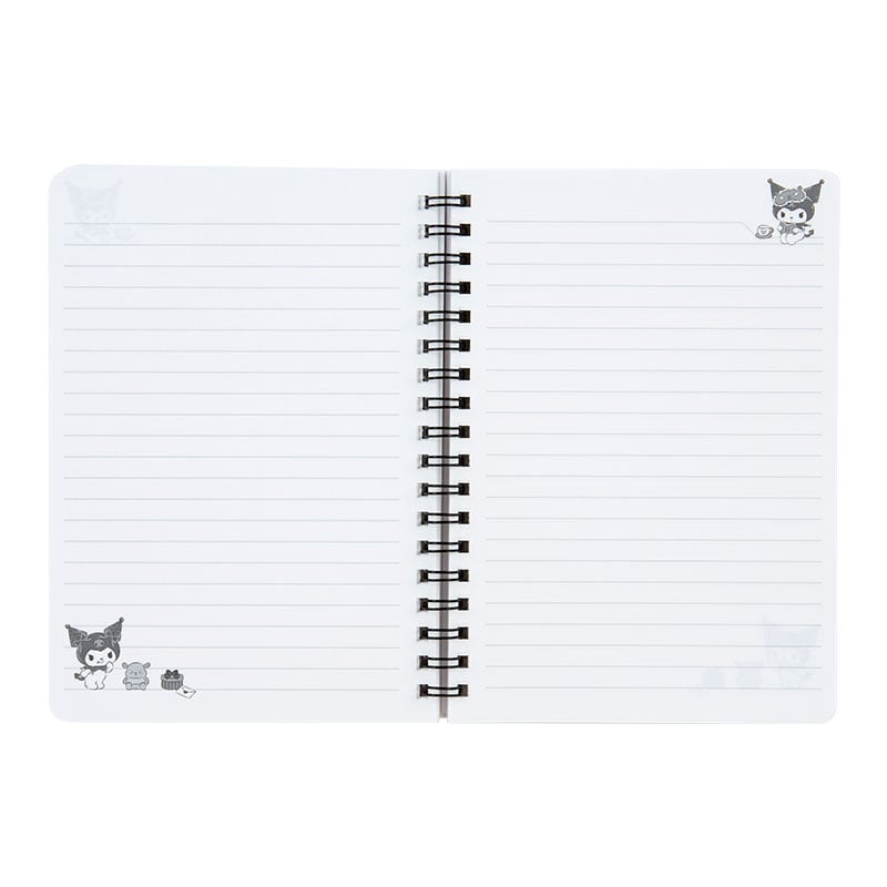 Kuromi Lined Notebook (Elastic Closure) - Image 2