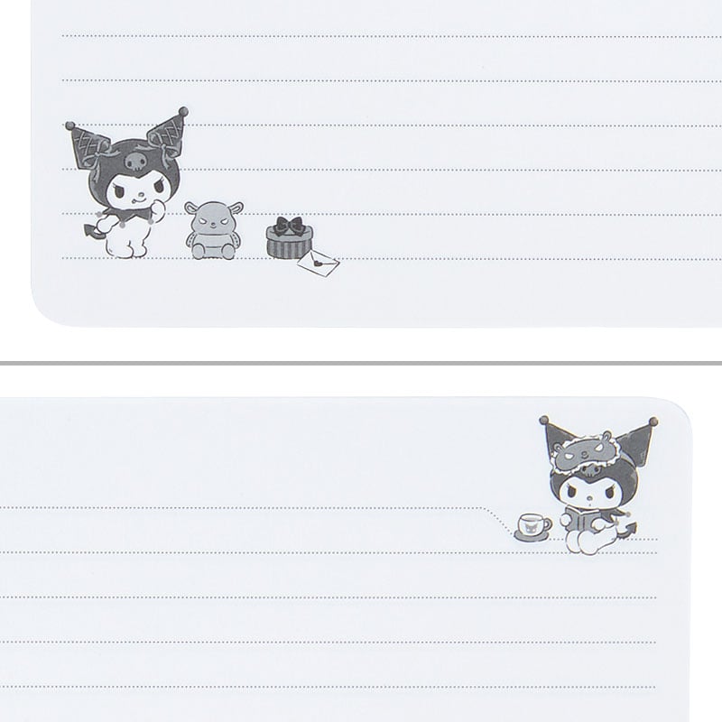 Kuromi Lined Notebook (Elastic Closure) - Image 6