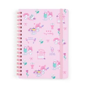 My Melody Lined Notebook (Elastic Closure)