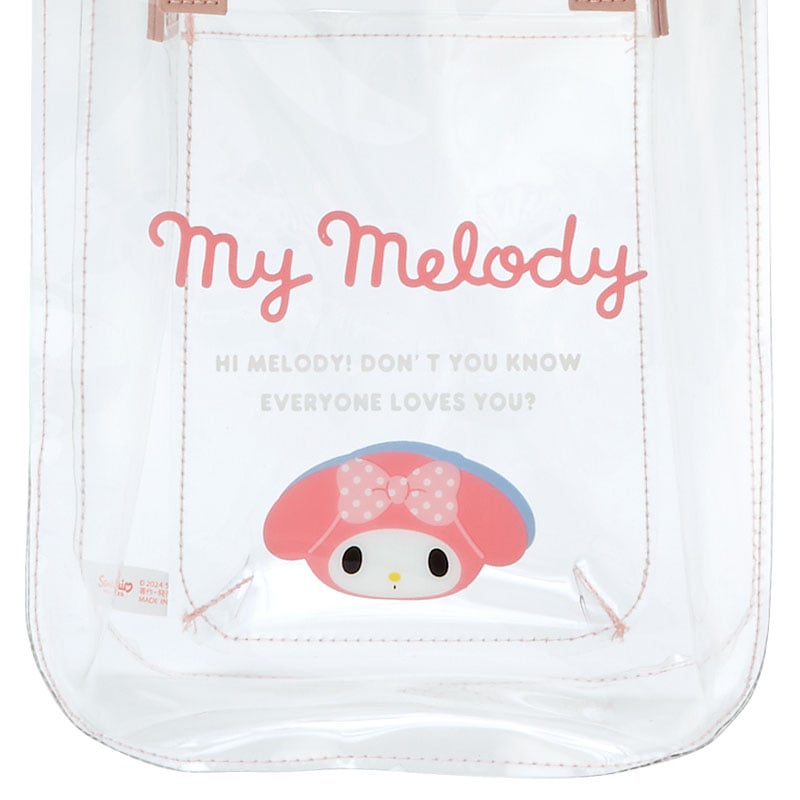 My Melody Clear 2-Way Mini Tote - Image 3