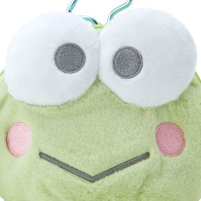 Keroppi Plush Mini Face Pouch - Image 4
