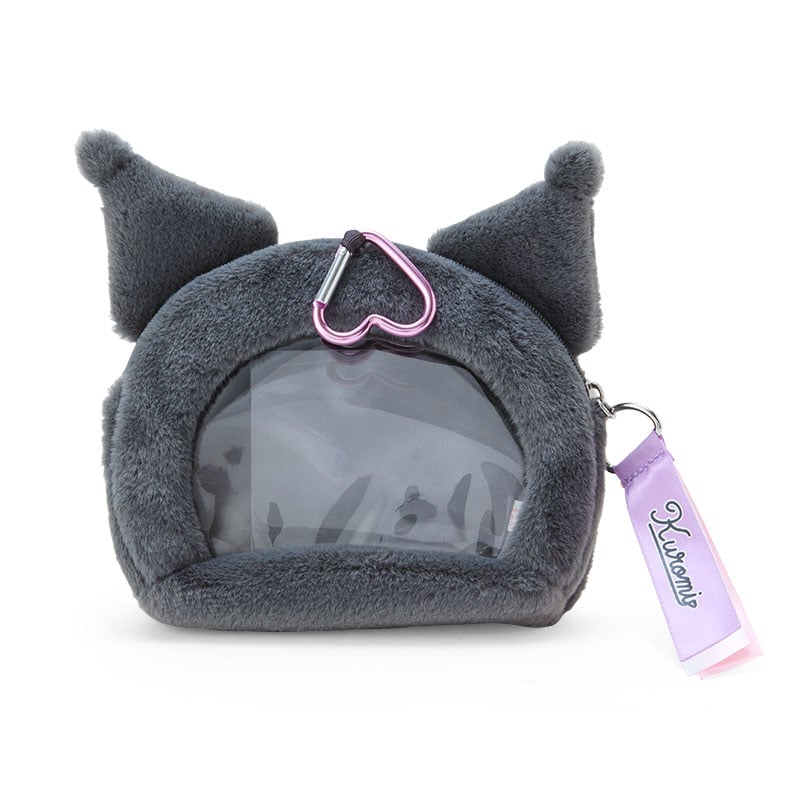 Kuromi Plush Mini Face Pouch - Image 2