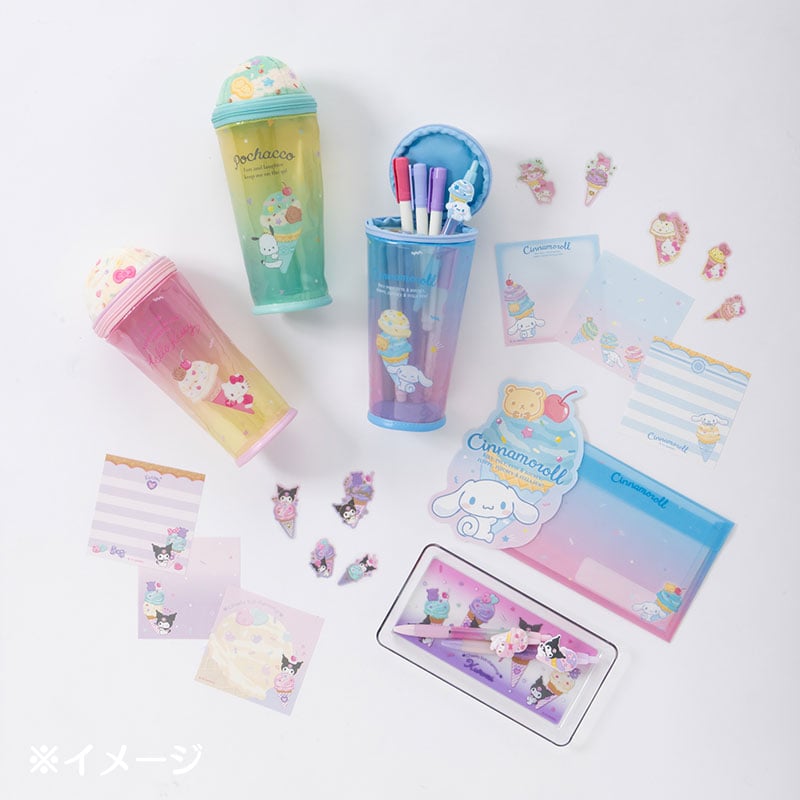 Cinnamoroll Pencil Pouch (Ice Cream Party Series) - Image 4