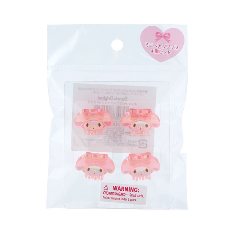 My Melody Iridescent Mini Hair Clips (Set of 4) - Image 3