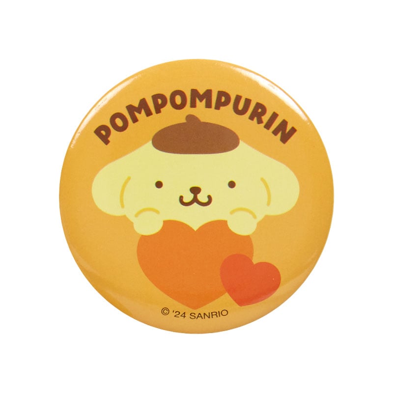 Pompompurin Mini Pouch and Pin Set (Big Heart Series) - Image 3