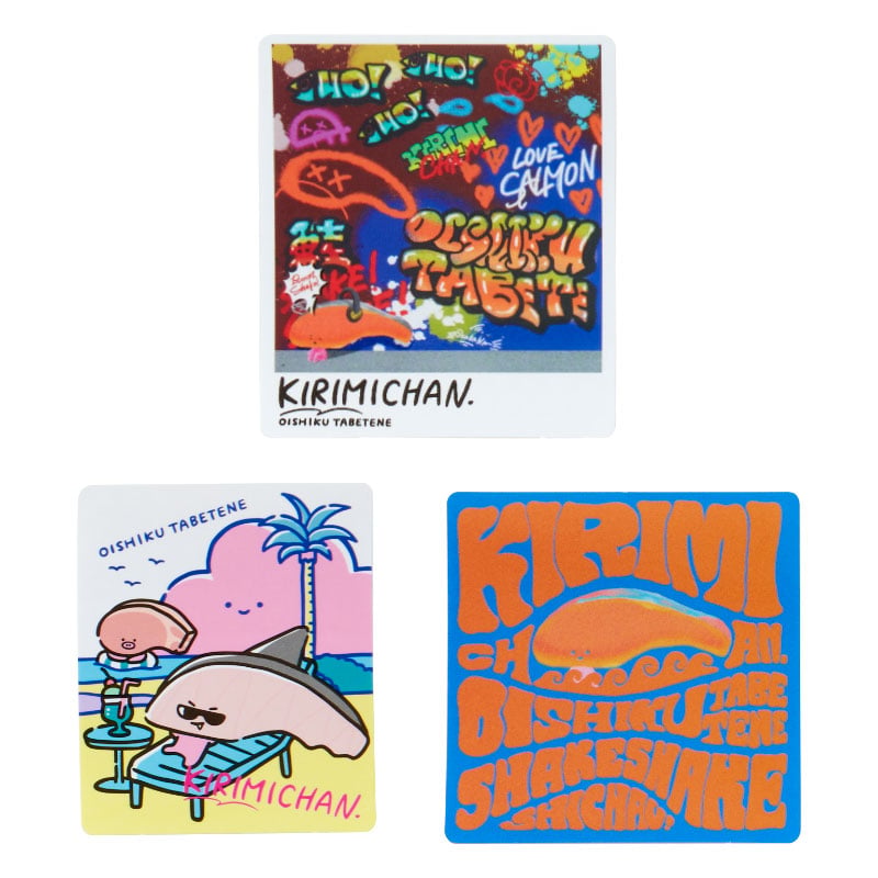 Kirimichan 10-Pc Sticker Pack (Summer Festival Forever Series) - Image 3