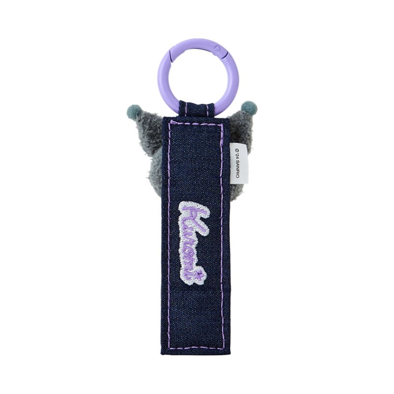 Kuromi Logo Keychain (Denim Patch Series) - Image 2