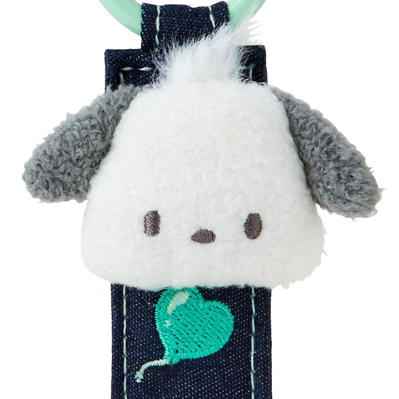 Pochacco Logo Keychain (Denim Patch Series) - Image 3