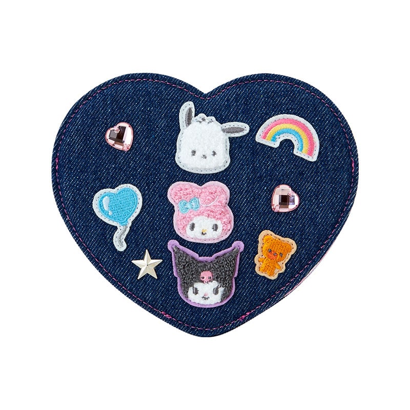 Sanrio Characters Folding Stand Mirror (Denim Patch Series) - Image 4