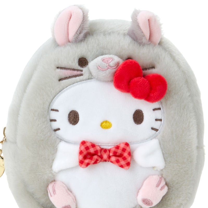 Hello Kitty Mini Zipper Pouch (Fauna Friends Series) - Image 3