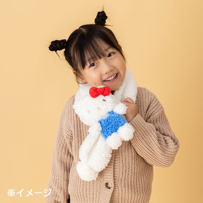 Hello Kitty Cozy Sherpa Kids Wrap Scarf - Image 2
