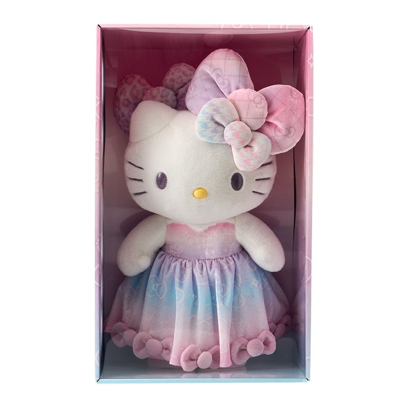 Hello Kitty 18 Boxed Plush 50th Anniv. (Fashionable Ribbons Series) - Image 2
