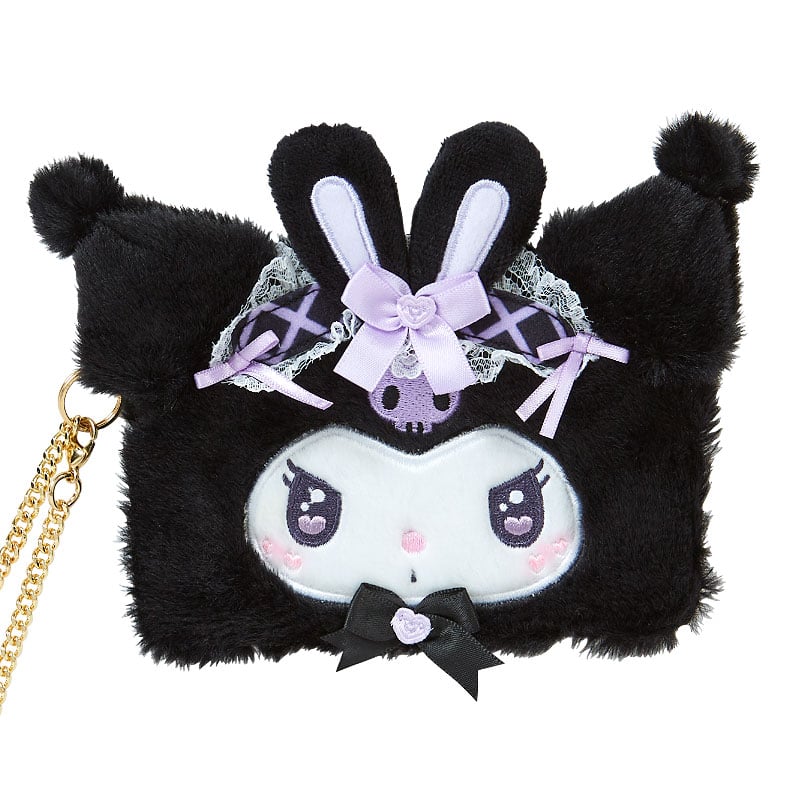 Kuromi Plush Card Case (Ribbon Party Series) - Image 3