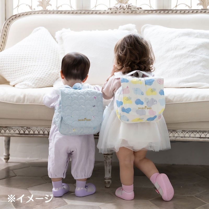 Sanrio Baby Organic Cotton Baby Backpack (Colorful Clouds) - Image 4