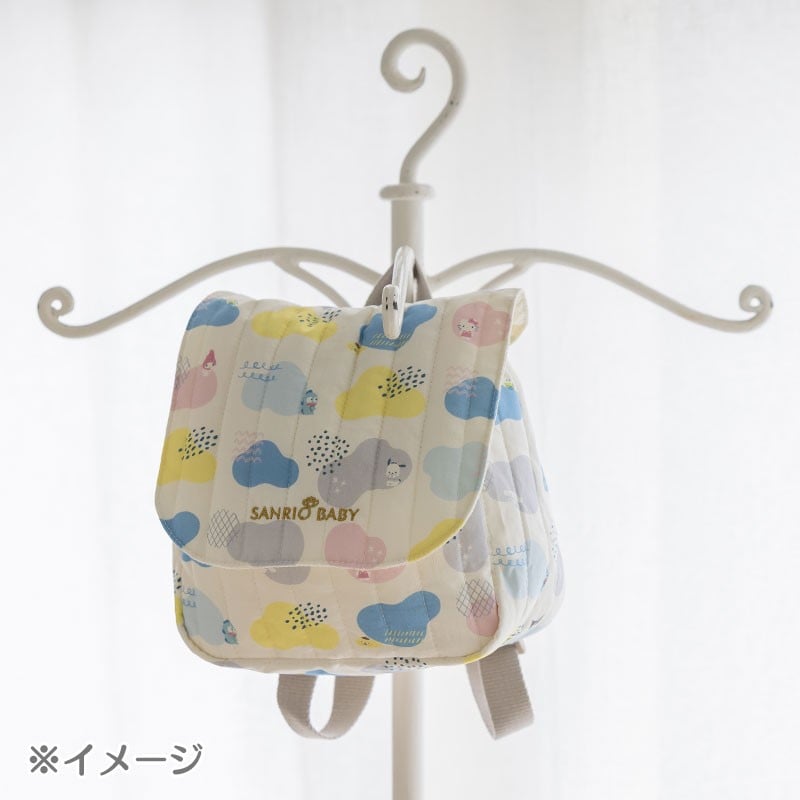 Sanrio Baby Organic Cotton Baby Backpack (Colorful Clouds) - Image 6
