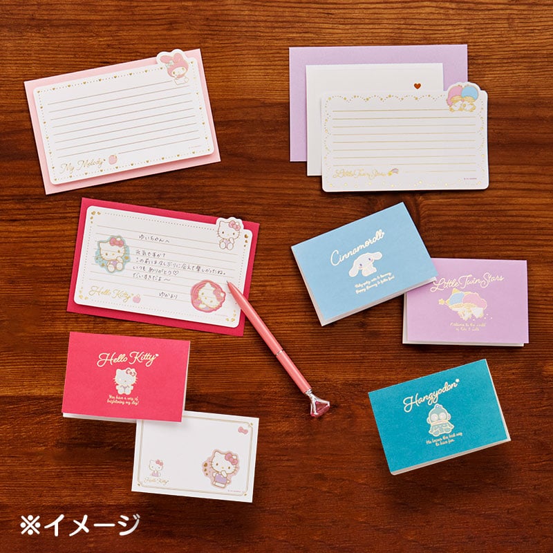 Hello Kitty Classic Enclosure Letter Set - Image 4