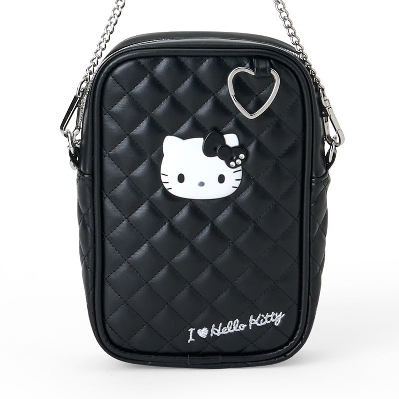 Hello Kitty Black Quilted Mini Crossbody (I Love Hello Kitty Series) - Image 5