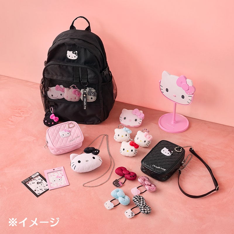 Hello Kitty Black Quilted Mini Crossbody (I Love Hello Kitty Series) - Image 6