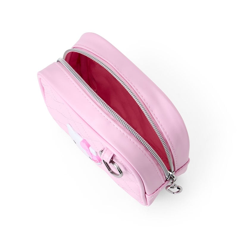 Hello Kitty Pink Quilted Zipper Pouch (I Love Hello Kitty Series) - Image 4