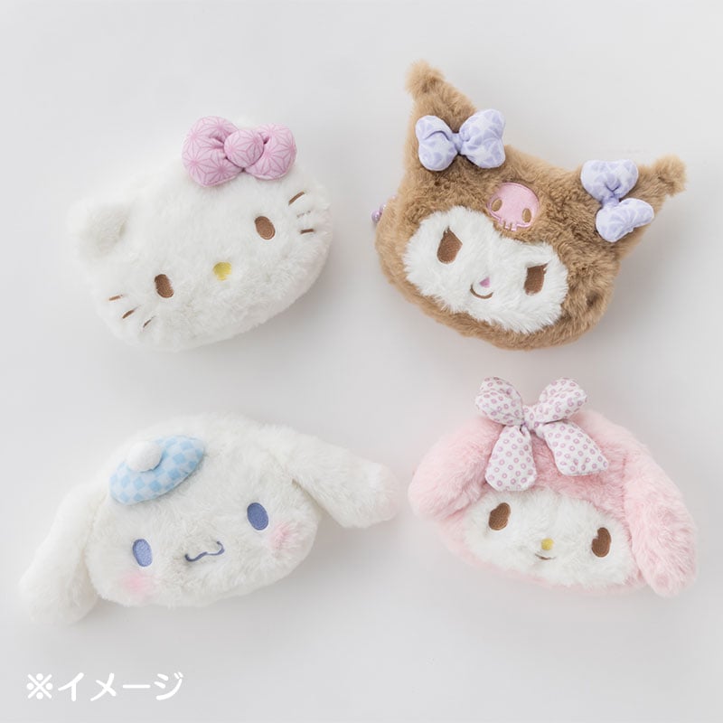 Cinnamoroll Plush Mini Face Pouch (Retro Pastel Series) - Image 6